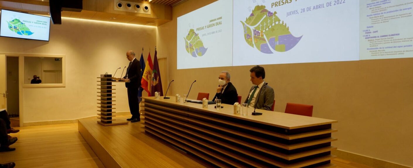 GRAN ÉXITO DE LA JORNADA SOBRE PRESAS Y GREEN DEAL CELEBRADA EL DÍA 28 DE ABRIL DE 2022